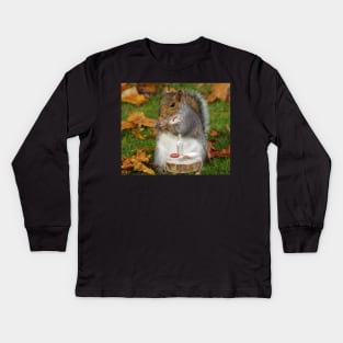 squirrel Kids Long Sleeve T-Shirt